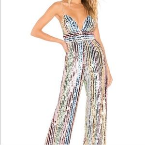 Sailor sequin jumpsuit perfect for holiday parties